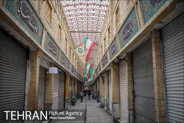 تعطیلی کسبه بازار تجریش 13