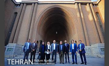 یازدید شهردار مونترال از موزه ملی ایران 15