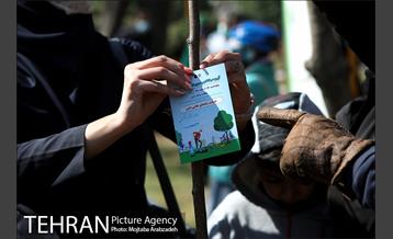 آیین درختکاری دوچرخه سواران تهران 19