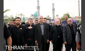 حضور سیدمحمدعلی افشانی شهردار تهران در کوفه 6