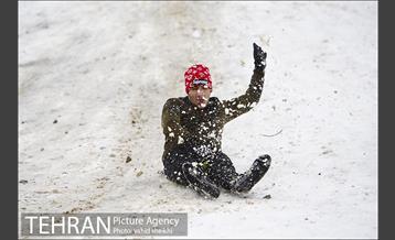تفریحات برفی در پارک پردیسان تهران 10