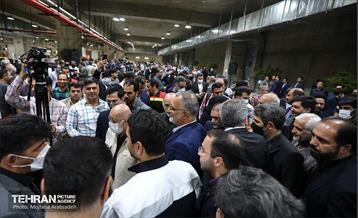 افتتاح بزرگ‌ترین پایانه زیرزمینی قطارهای شهری در کشور