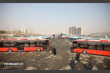 الحاق اتوبوس های برقی و دیزلی به اتوبوسرانی شهر تهران 2