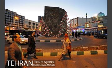 خیابان های تهران در آستانه چهلمین سالگرد انقلاب اسلامی 23