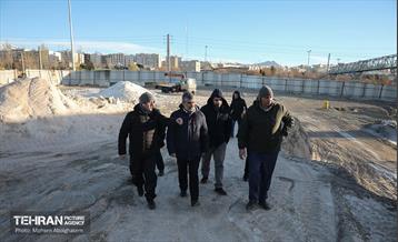 مانور برف‌‍‌روبی منطقه 4 شهرداری تهران 15