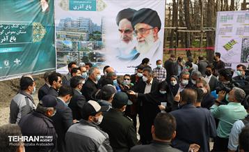 آیین کلنگ زنی طرح تامین مسکن جایگزین گودنشینان باغ آذری 28