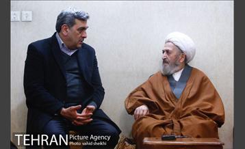 دیدار شهردار تهران با آیت الله العظمی جعفر سبحانی  3