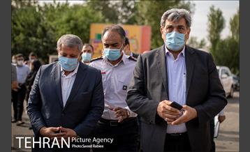 آئین رونمایی از تجهیزات جدید سازمان آتش نشانی شهرتهران  3