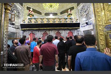 مراسم عزاداری مسلمیه در حرم حضرت عبدالعظیم (ع)