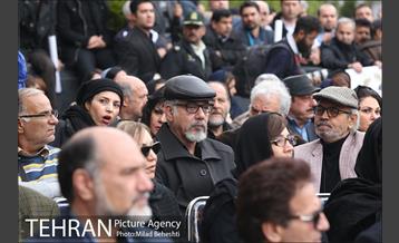 آئین وداع با استاد جمشید مشایخی 19