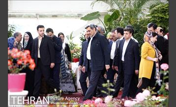 افتتاح هفدهمین نمایشگاه بین المللی گل و گیاه تهران  25