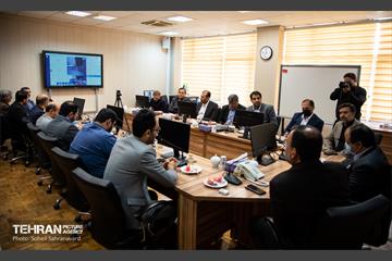 آیین رونمایی از سامانه رسیدگی فنی به صورت وضعیت پیمانکاران شهرداری تهران 7
