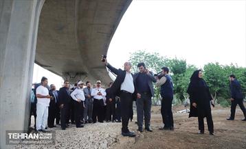 افتتاح و بهره‌برداری از زیرگذر نواب - تندگویان 8