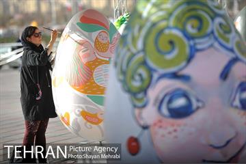 جشنواره تخم مرغ رنگی در میدان آزادی 15