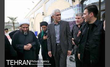 حضور سیدمحمدعلی افشانی شهردار تهران در کوفه 3