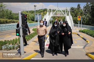 بازدید میدانی نرجس سلیمانی از منطقه 7
