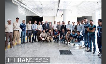 بازدید شهردار تهران از پایانه خط 6 مترو تهران -3 5