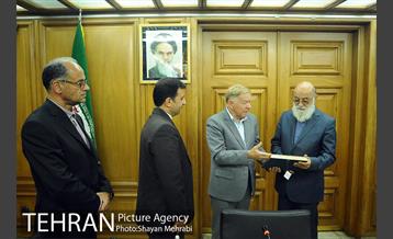 دیدار شهردار سارایوو با رییس شورای اسلامی شهر تهران 21