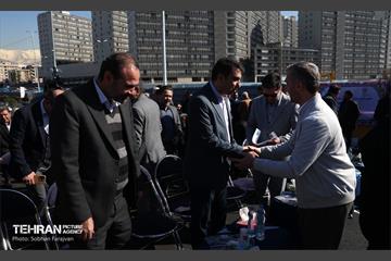 بهره برداری از گام نخست تقاطع غیر همسطح بزرگراه شهیدان ستاری-فهمیده 27
