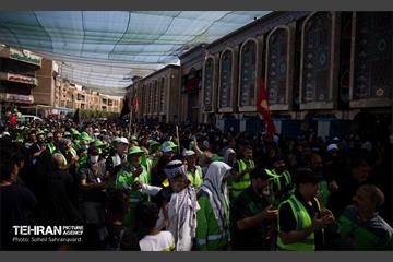 دسته عزاداری پاکبانان شهر تهران در کربلا 17