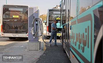 به وقت خدمت؛ ایستگاه شارژ اتوبوس برقی «قورخانه» 51