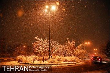 بارش برف در تهران  13