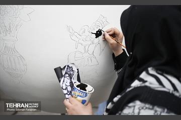 جشنواره تخم‌مرغ رنگی در میدان هفت تیر 8
