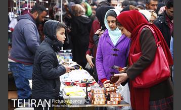 بازار دست فروشان در آخرین روز سال  19