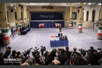 حضور رهبر معظم انقلاب در انتخابات ۱۴۰۲ 6