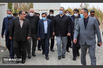 بازدید شهردار تهران از مجموعه شهر آفتاب 32
