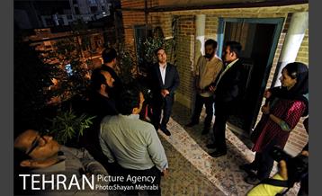 شهردار شب غلامحسین محمدی رئیس مرکز ارتباطات و امور بین الملل شهرداری تهران 33