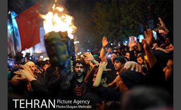 مشعل‌گردانی در دولت آباد تهران 25