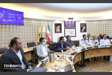 جلسه مشترک شرکت بهره‌برداری متروی تهران و حومه و سازمان آتش‌نشانی و خدمات ایمنی 2