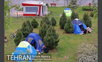 روز طبیعت بارانی در بوستان ولایت 8