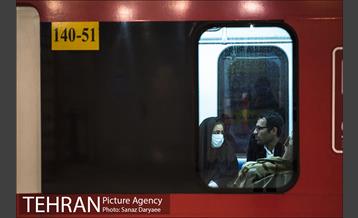 طرح فاصله گذاری اجتماعی در مترو تهران 10