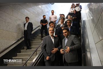 بهره‌برداری از ایستگاه متروی«علامه جعفری» 32