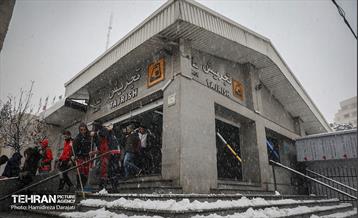 عملیات برف‌روبی در منطقه1