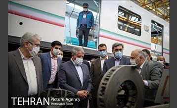مراسم افتتاحیه نمایشگاه دستاوردهای طراحی و ساخت در حوزه حمل و نقل ریلی 8
