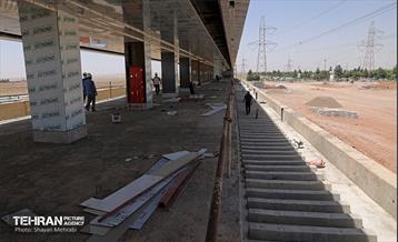توسعه متروی تهران؛ ایستگاه پرند 9
