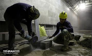 توسعه متروی تهران؛ ایستگاه 17 شهریور 14