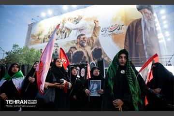 تشییع پیکر آقای شهید ایران