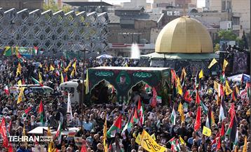 مراسم تشییع پیکر شهید سردار عباس نیلفروشان - 2 38