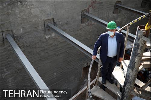 بازدید رئیس شورای شهر از زیرگذر چهارراه گلوبندک 20