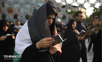 آیین پیاده‌روی جاماندگان اربعین حسینی - میدان امام حسین (ع) 2