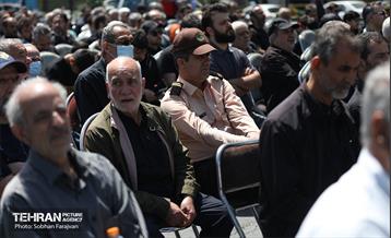 اجتماع صادقیون در میدان صادقیه تهران 45