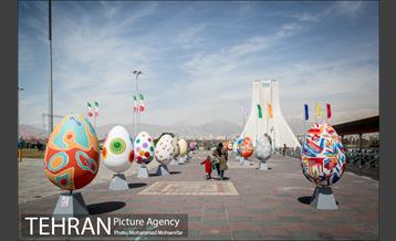 آماده سازی میدان آزادی در آستانه نوروز ۹۸ 12