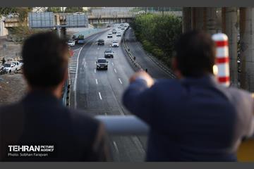 بهره‌برداری از دوربرگردان غیرهمسطح شمال به شمال بزرگراه چمران 11