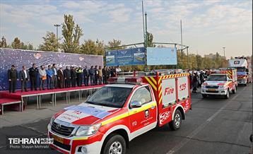 رزمایش زمستانه مشترک شهرداری تهران و پلیس راهور 21