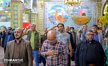 مراسم ترحیم شهید الداغی در سجادیه بزرگ تهران 1