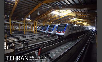 آیین بهره برداری از ٥٩ واگن مترو با حضور دکتر قالیباف 10